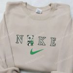 Panda x Nike Embroidered Hoodie & Shirt: Perfect Family Gift with Nike-Inspired Style