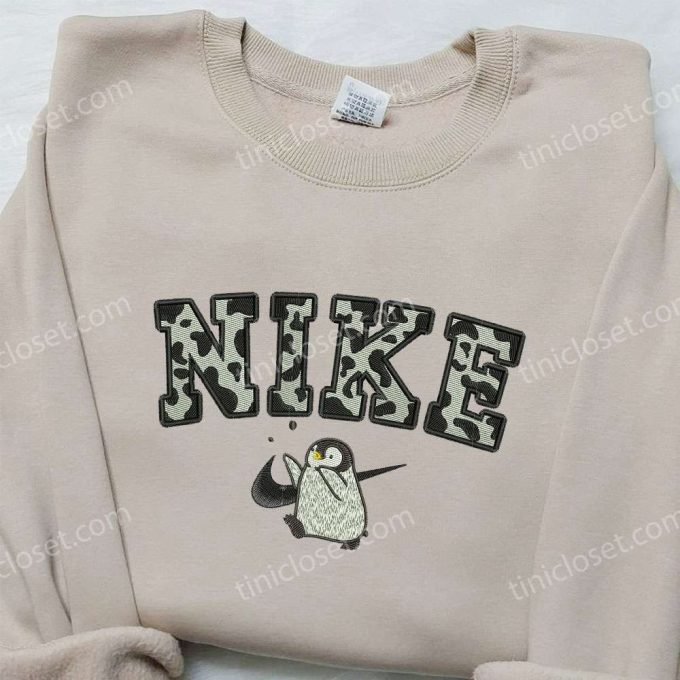 Penguin x Nike Embroidered Sweatshirt: Animal Inspired Nike Shirt