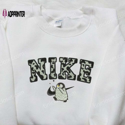 Nike Embroidered Petit Ours Brun Sweatshirt – Animal Shirt for Best Birthday Gifts