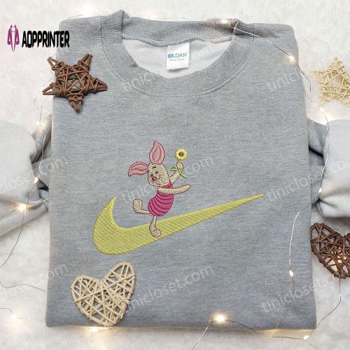 Colorful Nike Embroidered Sweatshirt & Shirt: Perfect Family Gift