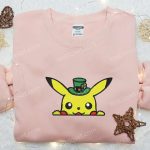 Pokemon Pikachu x Nike Leprechaun Hat Shirt & Anime Hoodie: Saint Patrick’s Day Gift Idea