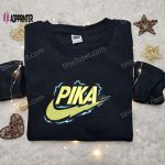 Pikachu x Nike Anime Embroidered Sweatshirt: Pokemon & Nike Inspired Shirt