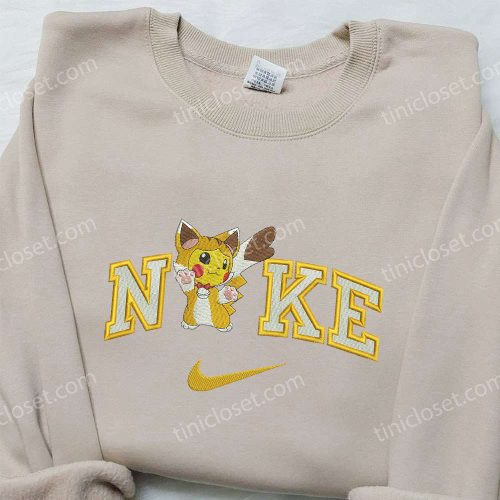 Pikachu x Nike Embroidered Sweatshirt: Pokemon-Inspired Nike Shirt