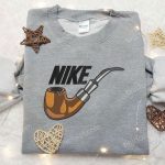 Pipe Smoking x Nike Embroidered Hoodie & Shirt: Best Birthday Gift Ideas