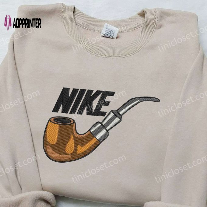 Pipe Smoking x Nike Embroidered Hoodie & Shirt: Best Birthday Gift Ideas