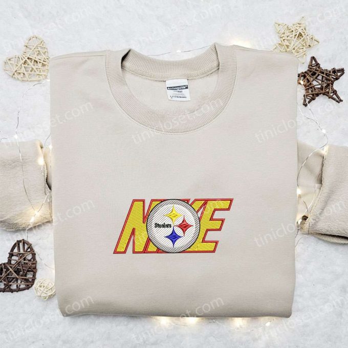 NFL Pittsburgh Steelers Embroidered Shirt & Hoodie: Ultimate Fan Gift Ideas