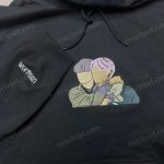 Personalized Portrait Embroidered Sweatshirt: Custom Hoodie from Photo Unique Personalized Gifts