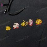 Pumpkin Kirby Sweatshirt & Hungry Hoodie: Cute Halloween Shirts