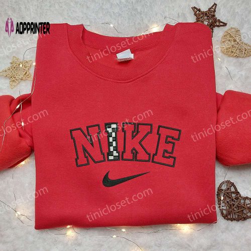 Nike Puzzle Embroidered Shirt: Best Birthday Gift Idea Nike Inspired Design