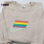 Rainbow x Nike Embroidered Shirt: Best Nike Inspired Birthday Gift Ideas