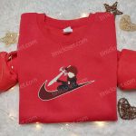 Ranta x Swoosh Anime Embroidered Sweatshirt – Nike Inspired Shirt