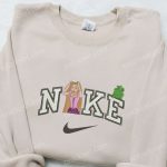 Disney Characters Embroidered Shirt Sweatshirt & Hoodie by Rapunzel and Lizard x Nike