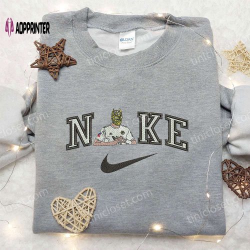 Retro x Nike Embroidered Sweatshirt: Best Nike Inspired Shirt Perfect Family Gift