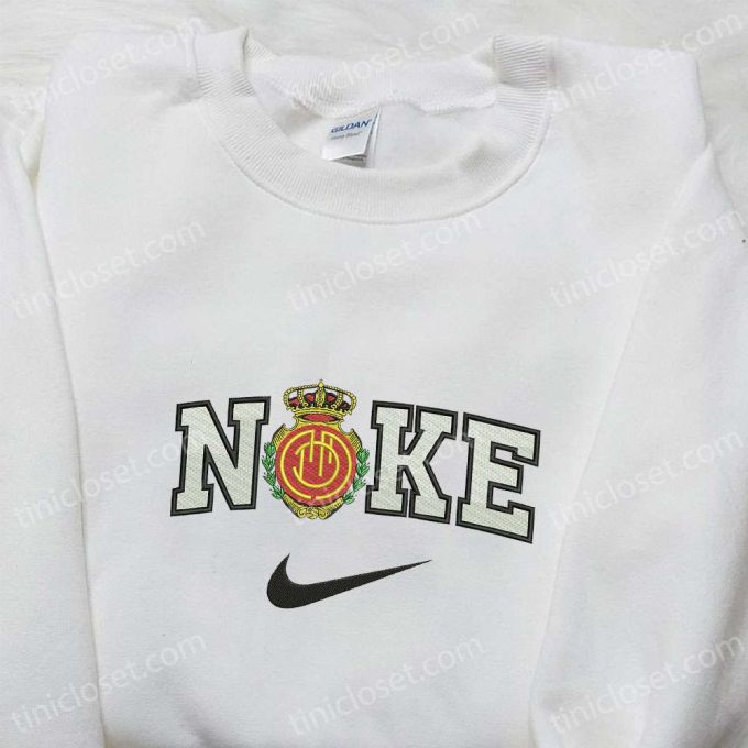 RCD Mallorca x Nike Embroidered Shirt Sweatshirt & Hoodie – Custom Sportswear