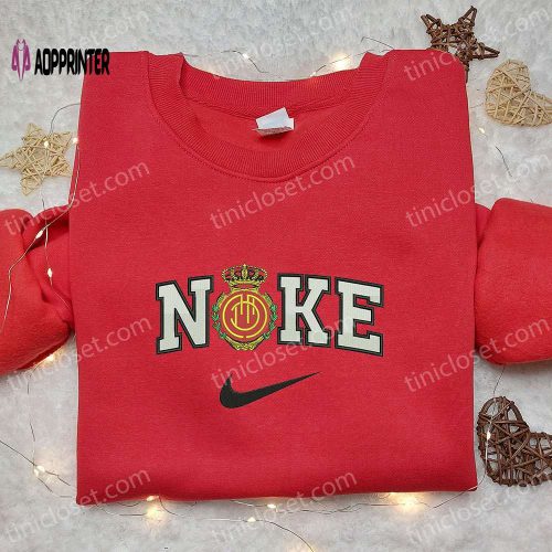 Custom Nike Embroidered Hoodie – Shoelace x Nike Inspired Sweatshirt