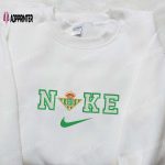 Real Betis Balompie x Nike Sport Embroidered Sweatshirt: Football Inspired Shirt