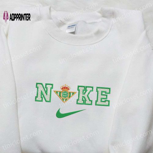 Custom Nike Inspired Embroidered Shirt: Perfect Family Gift