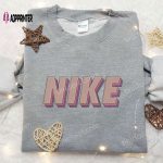 Retro x Nike Embroidered Sweatshirt: Best Nike Inspired Shirt Perfect Family Gift