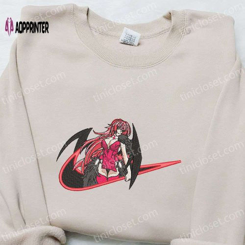 Stylish Ribbon x Nike Embroidered Shirt Sweatshirt & Hoodie – Customizable Nike-Inspired Apparel