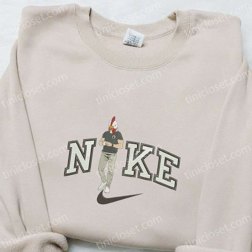 Roosterman x Nike Embroidered Shirt Celebrity Sweatshirt Nike Inspired Hoodie