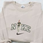 Roosterman x Nike Embroidered Shirt Celebrity Sweatshirt & Hoodie: Stylish Nike-Inspired Embroidered Apparel