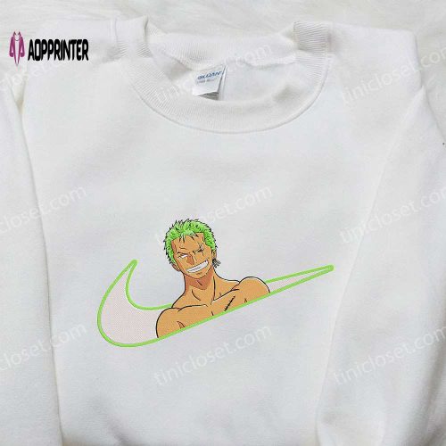 Ikoma x Nike Swoosh Anime Hoodie & Koutetsujou Embroidered Shirt – Unique Nike Inspired Apparel