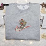 Ryu x Swoosh Game Embroidered Sweatshirt: Street Fighter-Inspired Nike Hoodie