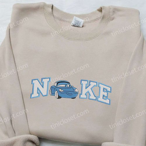 Sally Carrera x Nike Embroidered Sweatshirt: Cars Inspired Shirt