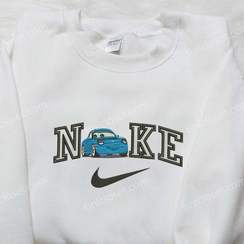 Sally Carrera x Nike Embroidered Sweatshirt: Cars Inspired Shirt