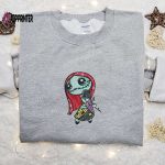 Sally Ragdoll Embroidered Sweatshirt: Nightmare Before Christmas Halloween Hoodie – Best Gift Ideas