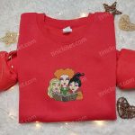 Disney Halloween Embroidered Hoodie: Sanderson Sisters Sweatshirt Best Family Halloween Gift