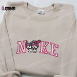 Sanrio Kuromi & Melody x Nike Embroidered Sweatshirt Hello Kitty & Nike Inspired Shirt