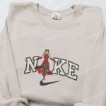 Marvel Scarlet Witch x Nike Movie Embroidered Shirt Sweatshirt & Hoodie – Custom Marvel Universe Embroidery