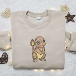 Spooky Charmander Pokemon Embroidered Shirt – Perfect Halloween & Pokemon Fan Attire