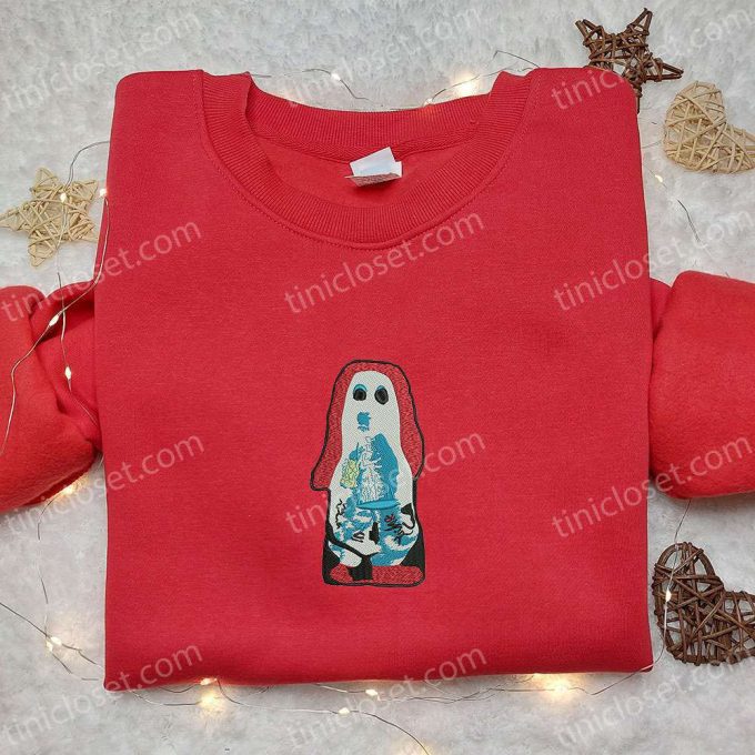 Spooky Ghosts Embroidered Shirt: Best Halloween Gift for Family