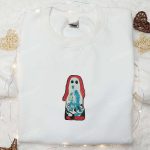 Spooky Ghosts Embroidered Shirt: Perfect Halloween Gift for Family