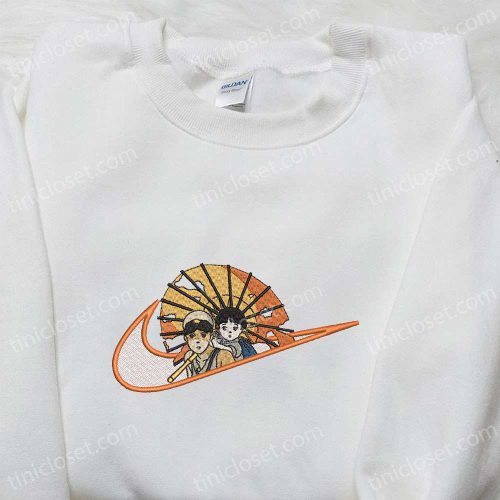 Seita Yokokawa x Nike Anime Embroidered Shirt Ghibli Sweatshirt & Custom Hoodie