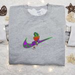 She Hulk x Swoosh Movie Embroidered Hoodie – Marvel Universe Sweatshirt: Custom & Trendy!