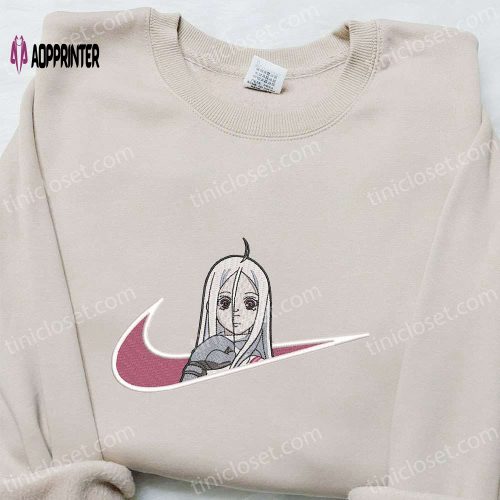 Rapunzel x Nike Cartoon Embroidered Sweatshirt – Disney Characters Custom Hoodie