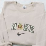 Shrek x Nike Embroidered Shirt Disney Characters Sweatshirt Custom Hoodie