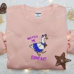 Silly Goose Embroidered Shirt – Animal & Funny Design for a Playful Look