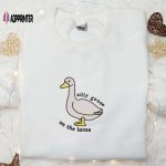 Silly Goose on the Loose Embroidered Shirt – Animal & Cute Design