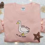 Silly Goose on the Loose Embroidered Shirt – Animal & Cute Design