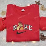 Simba and Nala x Nike Embroidered Sweatshirt & T-shirt: Best Disney Characters Gift Ideas for Family