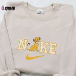 Simba x Nike Embroidered Sweatshirt & Disney Characters T-shirt: Best Family Gift Ideas