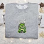 Smoking Bear Embroidered Shirt – Cool Shirt Perfect Family Gift