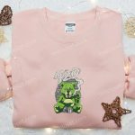 Smoking Bear Embroidered Shirt – Cool Shirt Perfect Family Gift