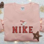 Snoopy Ski x Nike Embroidered Sweatshirt: Best Christmas Gift Nike Inspired Shirt