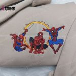 Spider-Man Embroidered Shirt No Way Home Hoodie & Marvel Sweatshirt: Stylish Marvel Apparel