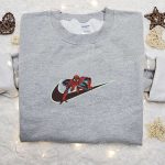 Spider-Man Movie x Swoosh Sweatshirt Marvel Universe Hoodie & Custom Nike T-shirt